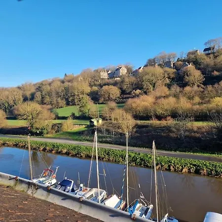 Ferienwohnung Escapade Sur Le Port De Dinan Exterior foto