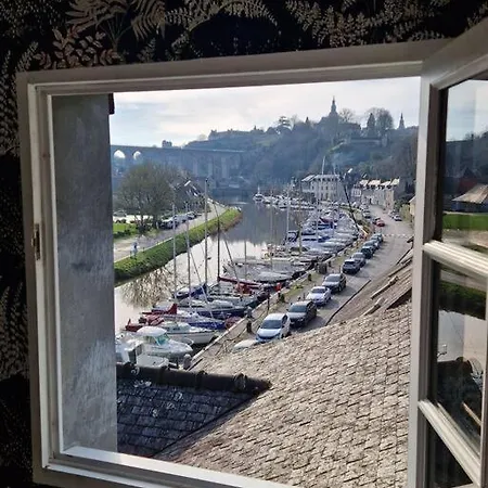 Ferienwohnung Escapade Sur Le Port De Dinan Exterior foto
